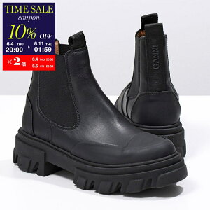 �y10��OFF�N�[�|���ΏہE6/4-20���`�zGANNI �K�j�[ �V���[�g�u�[�c Cleated Low Chelsea Boot Black Stitch S3237 4900 ���f�B�[�X �`�F���V�[�u�[�c �T�C�h�S�A �V���[�Y �C 099/Black�ycp_ten�z