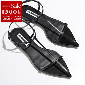 【最大2万円OFFクーポン対象・7/18～7/20限定】JIL SANDER ジルサンダー フラットサンダル NEW TRIPON ニュー トリポン J15WP0081 P4864 P8226 レディース ポインテッドトゥ 靴 001 J15WP0081P4864001
