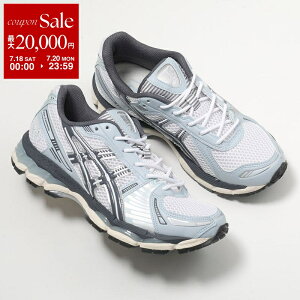 �y�ő�2���~OFF�N�[�|���ΏہE7/18�`7/20����z ASICS �A�V�b�N�X �X�j�[�J�[ GEL-KAYANO 12.1 �Q�� �J���m 1203A759.103 ���f�B�[�X ���[�J�b�g ���[�X�A�b�v �C WHITE/CARRIER-GREY