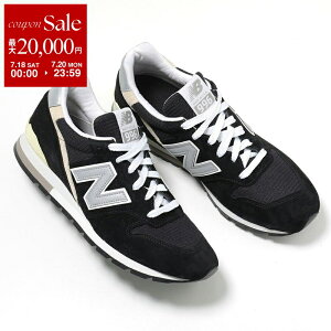 �y�ő�2���~OFF�N�[�|���ΏہE7/18�`7/20����zNew Balance �j���[�o�����X �X�j�[�J�[ U996BL �����Y ���[�J�b�g N���S ���C�YD �s�b�O�X�L�� �X�G�[�h ���b�V�� 2.5cm �u���b�N