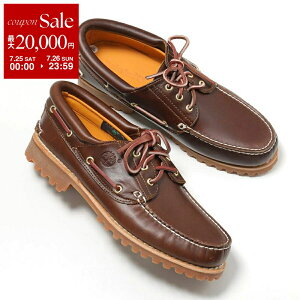 �y�ő�2���~OFF�N�[�|���ΏہE7/25�`7/26����zTimberland �e�B���o�[�����h �u�[�c �f�b�L�V���[�Y BOAT SHOE 030003 �����Y ���U�[ ���J�V�� ���o�[�\�[�� ���C�YW 3eye 3.5cm �C 214/BROWN�ydc_kikaku�z