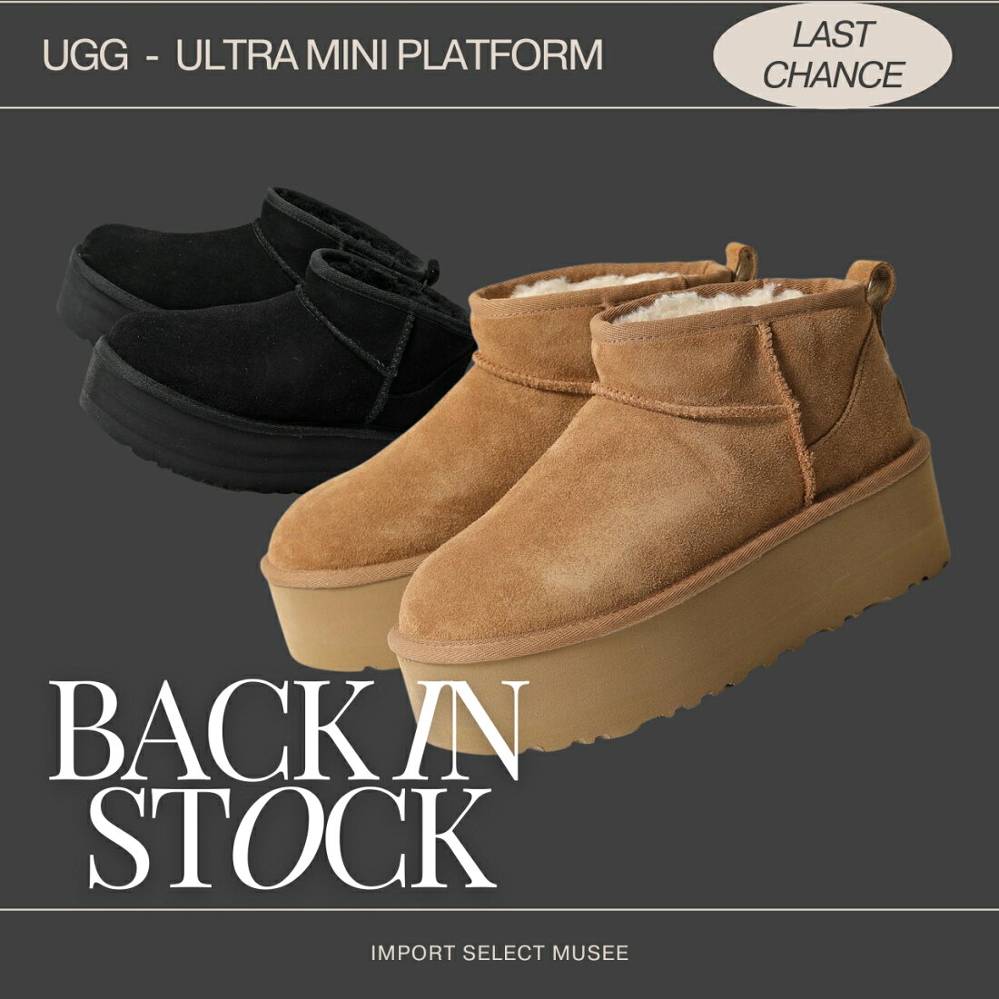 楽天市場 | インポートセレクトmusee - ラストチャンス！【UGG 数量 