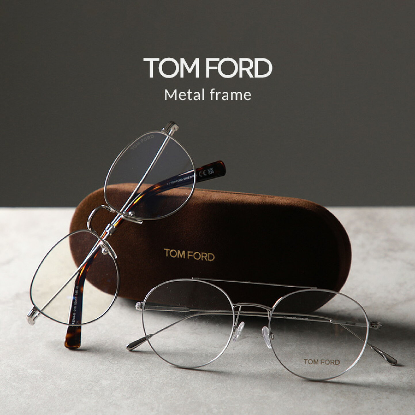 楽天市場 | インポートセレクトmusee - TOM FORD | Metal frame