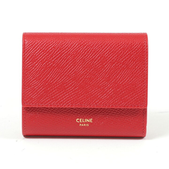 楽天市場】CELINE セリーヌ 10B573BEL.27ED Small Trifold Wallet 