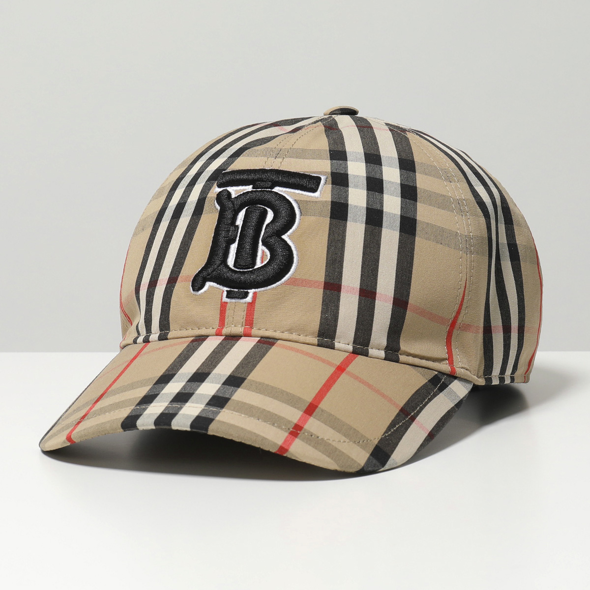 BURBERRY バーバリー 8027502 バーバリーチェック×TB立体刺繍 ベースボールキャップ 帽子 ARCHIVE-BEIGE-IP-CHK  メンズ レディース | インポートセレクト musee