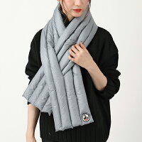 JOTT ジョット ECHARPE BASIC キルティング ナイロン ダウン マフラー アイコンパッチ 439/GRIS レディース