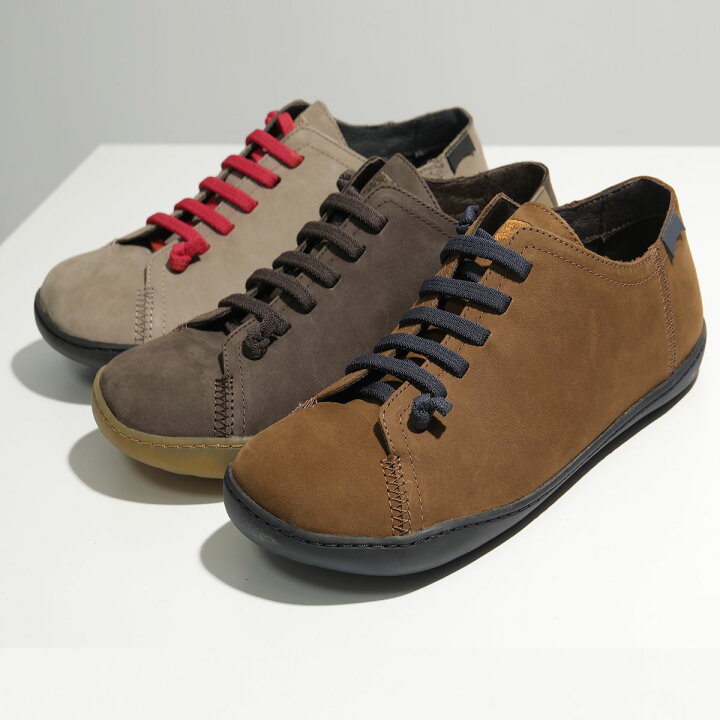 楽天市場 Camper カンペール Peu Drybuck Cami カラー3色 レザー ヌバック フラットシューズ ローカット スニーカー Evaインソール 靴 メンズ インポートセレクト Musee