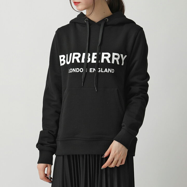 楽天市場 Burberry バーバリー Poulter スウェット プルオーバー パーカー Black レディース インポートセレクト Musee