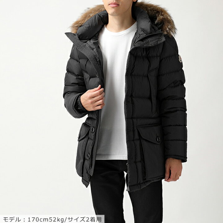 楽天市場】MONCLER モンクレール 1B52502 68352 CLUNY コヨーテファー  