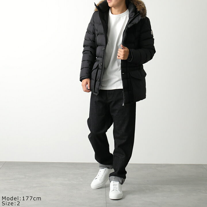楽天市場】MONCLER モンクレール 1B52502 68352 CLUNY コヨーテファー 