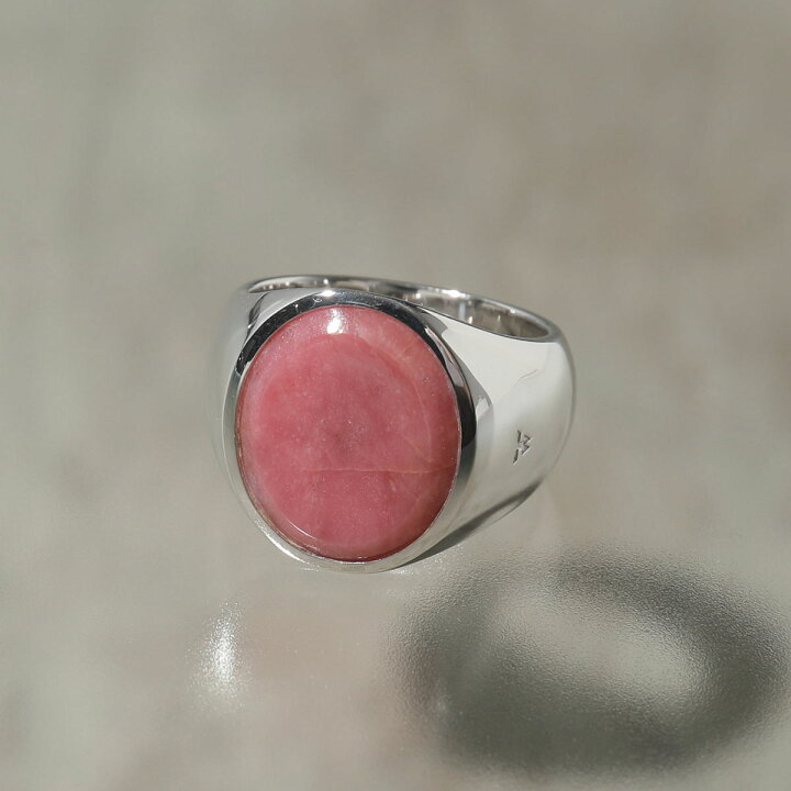 楽天市場】TOMWOOD トムウッド R74HURDC 01 S925 Oval Pink Rhodonite  