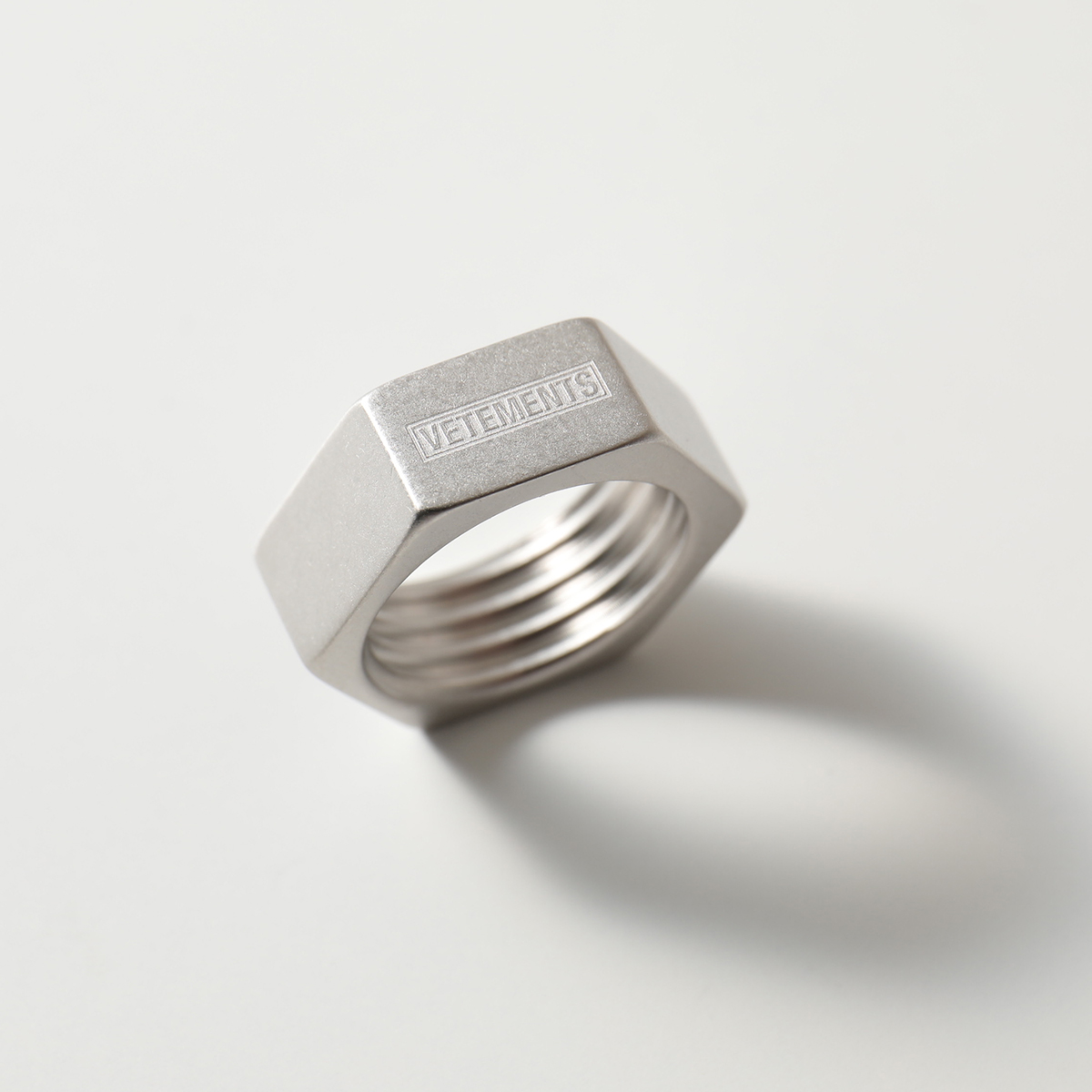 VETEMENTS ヴェトモン UAH21Rl170 Nut Ring Thin ナット リング 指輪 Silver レディース |  インポートセレクト musee