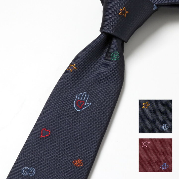 楽天市場】GUCCI グッチ ネクタイ EMBRING 624090 4E002 メンズ 