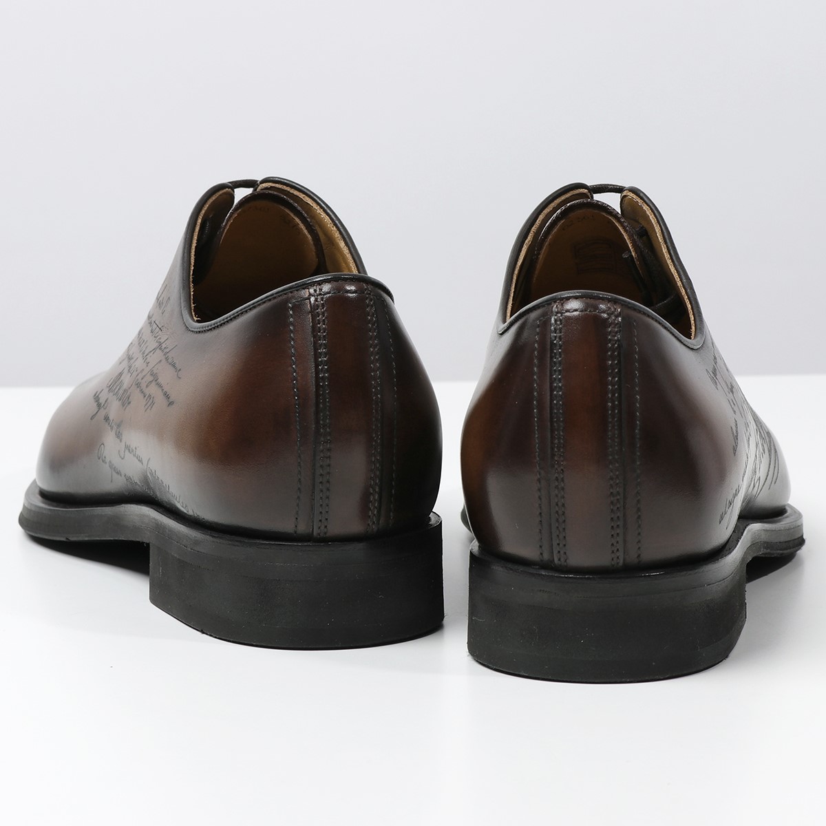 Berluti ベルルッティ S5219-002 アレッサンドロ アンフィニ レザーオックスフォード スクエアトゥ シューズ 革靴  TDM-INTENSO 靴 メンズ | インポートセレクト musee