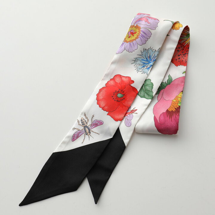 楽天市場】GUCCI グッチ 406206 3G001 シルクツイル フローラ プリント  