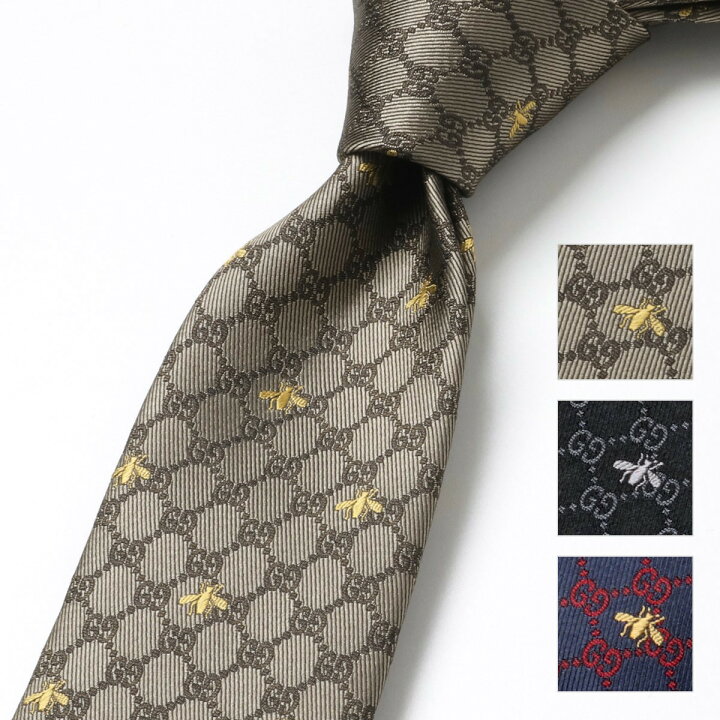 楽天市場】GUCCI グッチ ネクタイ GIBI 545078 4E002 メンズ シルク 