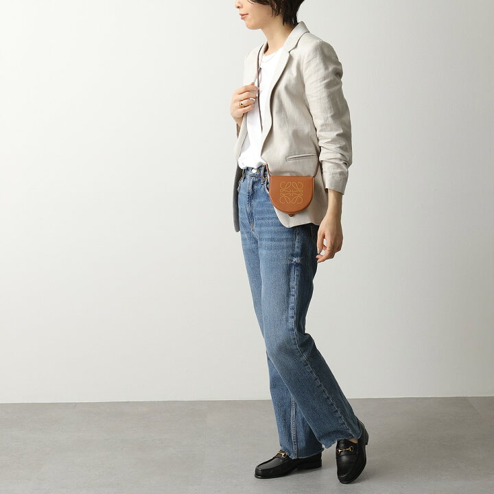 楽天市場】LOEWE ロエベ C661T14X09 POUCH HEEL SMALL ヒールポーチ  