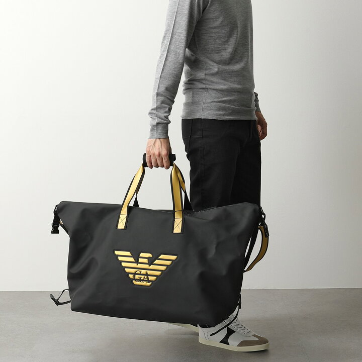 楽天市場 Emporio Armani エンポリオアルマーニ Y4q102 Yi38v ボストンバッグ ショルダーバッグ Black Gold 鞄 メンズ インポートセレクト Musee 楽天市場 Emporio Armani エンポリオアルマーニ Y4q102 Yi38v ボストンバッグ ショルダーバッグ Black Gold 鞄 メンズ インポートセレクト Musee