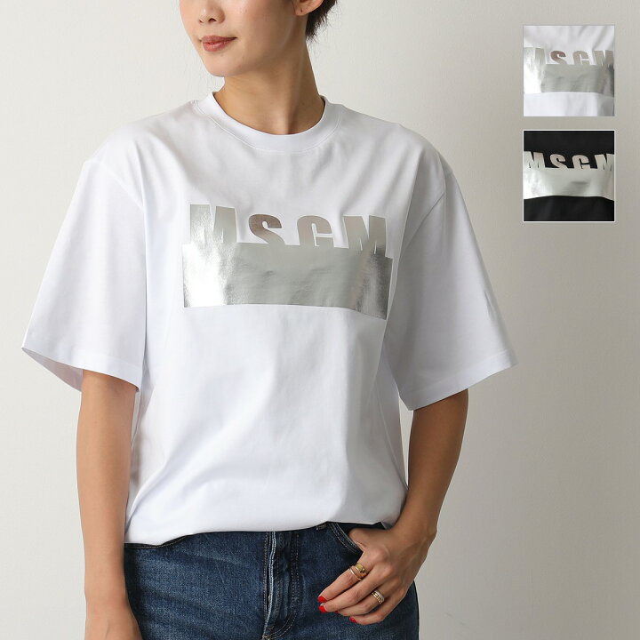 楽天市場】MSGM エムエスジーエム 3041MDM180 カラー2色 半袖 Tシャツ  