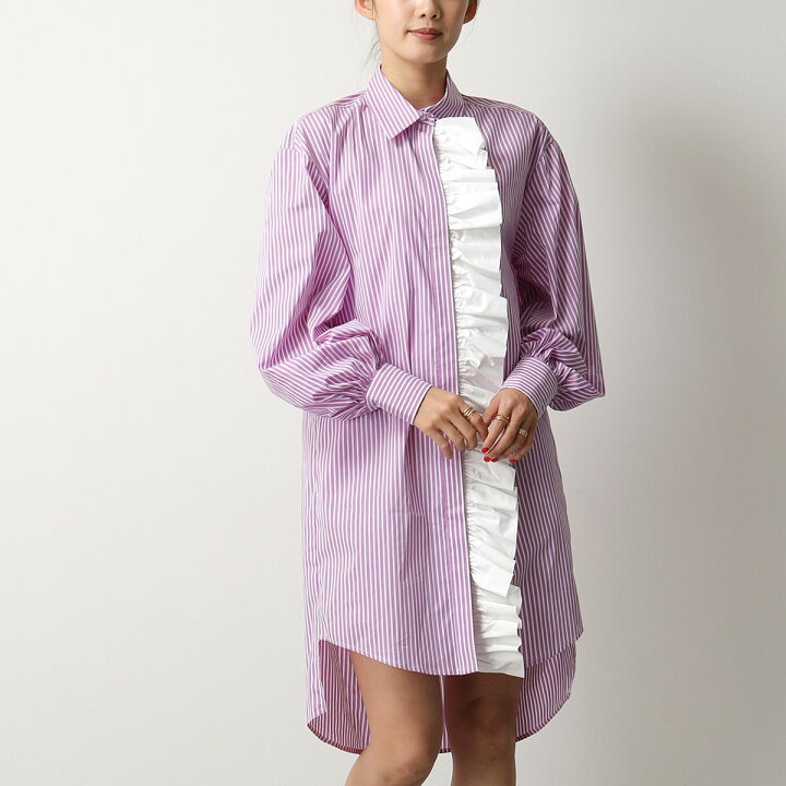 楽天市場】MSGM エムエスジーエム 3041 MDA02Y ストライプ フリル  