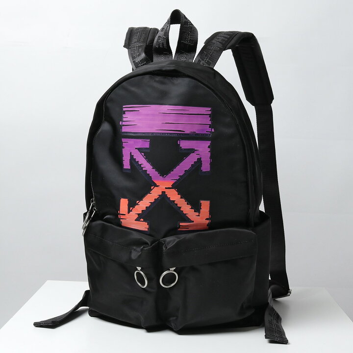 OFF-WHITE オフホワイト Nylon BackPack With Lettering  