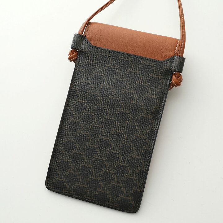 楽天市場】CELINE セリーヌ 10G332CQD.04LU Phone pouch with Flap 