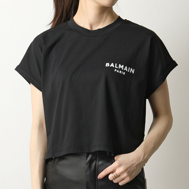 楽天市場】BALMAIN バルマン 半袖 Tシャツ XF1EE005 BB01 レディース 