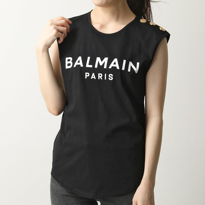 楽天市場】BALMAIN バルマン VF11000 B001 ノースリーブ タンクトップ  