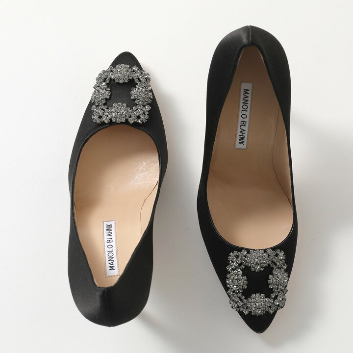 楽天市場】MANOLO BLAHNIK マノロブラニク パンプス HANGISI FMC SATIN 