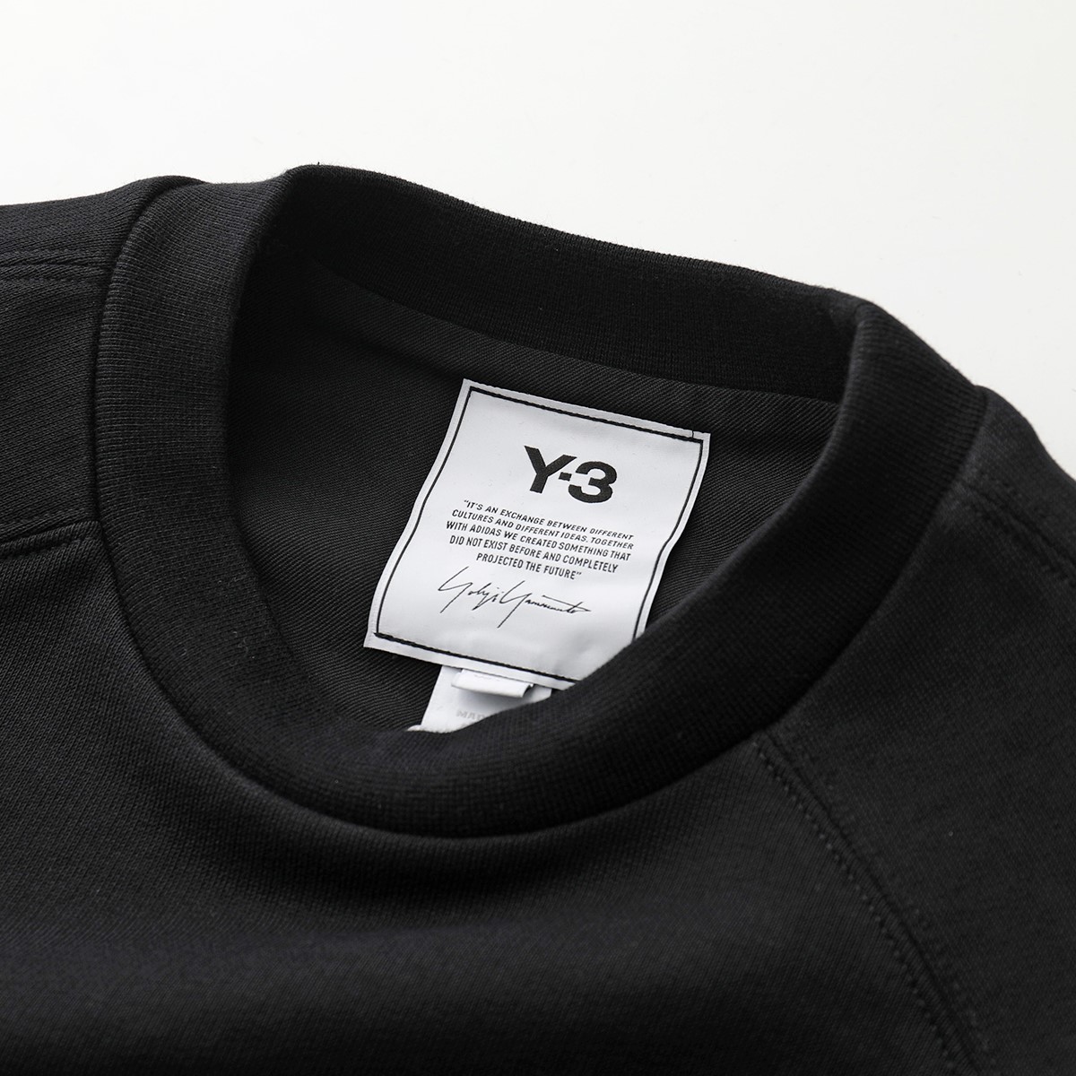 Y-3 ワイスリー adidas アディダス YOHJI YAMAMOTO GV0336 クルーネック オーバーサイズ スウェット トレーナー ロゴ  BLACK レディース【cp_fifte】 | インポートセレクト musee