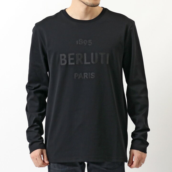 楽天市場】Berluti ベルルッティ R19JRL52 002 ロゴT 長袖 Tシャツ  