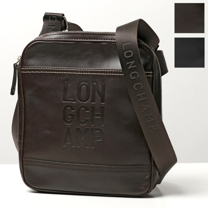 楽天市場 Longchamp ロンシャン 1712 1 カラー2色 レザー クロスボディ バッグ ショルダーバッグ 鞄 メンズ インポートセレクト Musee