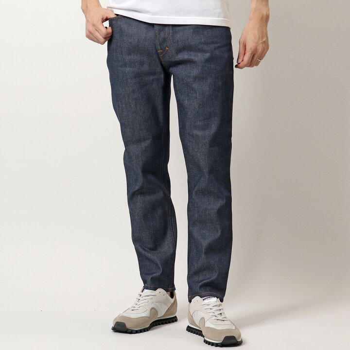 楽天市場 Acne Studios アクネストゥディオズ River Indigo スリムテーパードジーンズ デニム ボタンフライ Indigo Blue メンズ インポートセレクト Musee