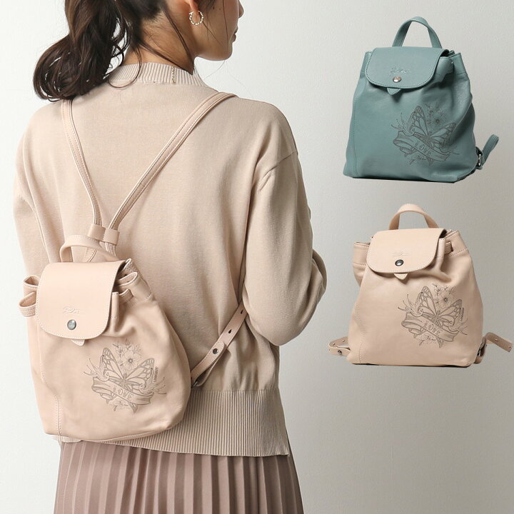 楽天市場】Longchamp ロンシャン 1306 295 LE PLIAGE CUIR TATTOO 
