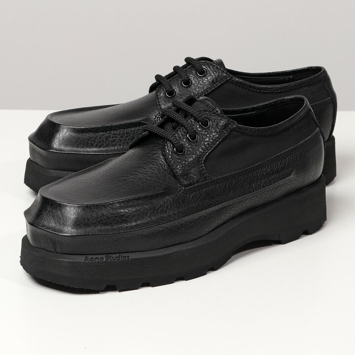 楽天市場】Acne Studios アクネストゥディオズ FN MN SHOE000139 レザー ダービーシューズ レースアップ 革靴 Black  靴 メンズ : インポートセレクト musee