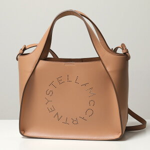 【エントリーでポイント最大8倍!25日21時〜23時59まで】STELLA McCARTNEY ステラマッカートニー 513860 W8542 パンチングロゴ エコレザー トートバッグ ショルダーバッグ ポーチ付き 鞄 2742 レディース