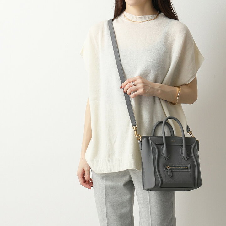 楽天市場】CELINE セリーヌ 189243AQL.10KL LUGGAGE Nano ナノ  