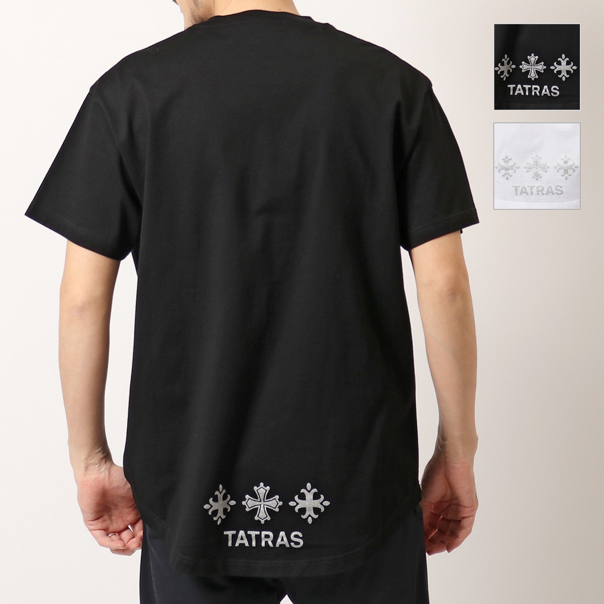 TATRAS タトラス MTAT21S8125-M カラー2色 DIONE Tシャツ 半袖 カットソー ロゴ コットン クルーネック メンズ |  インポートセレクト musee