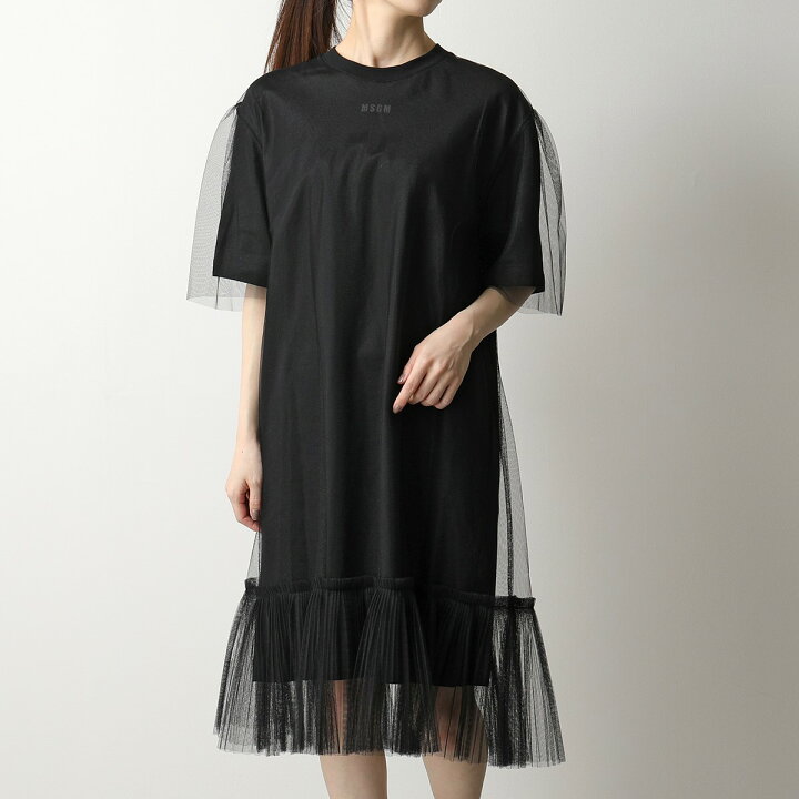 楽天市場】MSGM エムエスジーエム 3041MDA66 ワンピース チュニック 