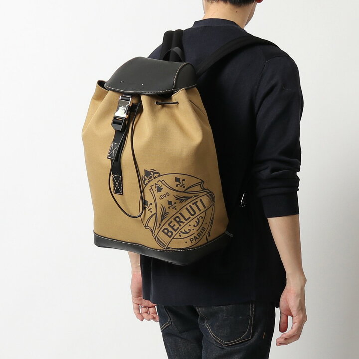 楽天市場】Berluti ベルルッティ M216988 ロッジ キャンバス バック 