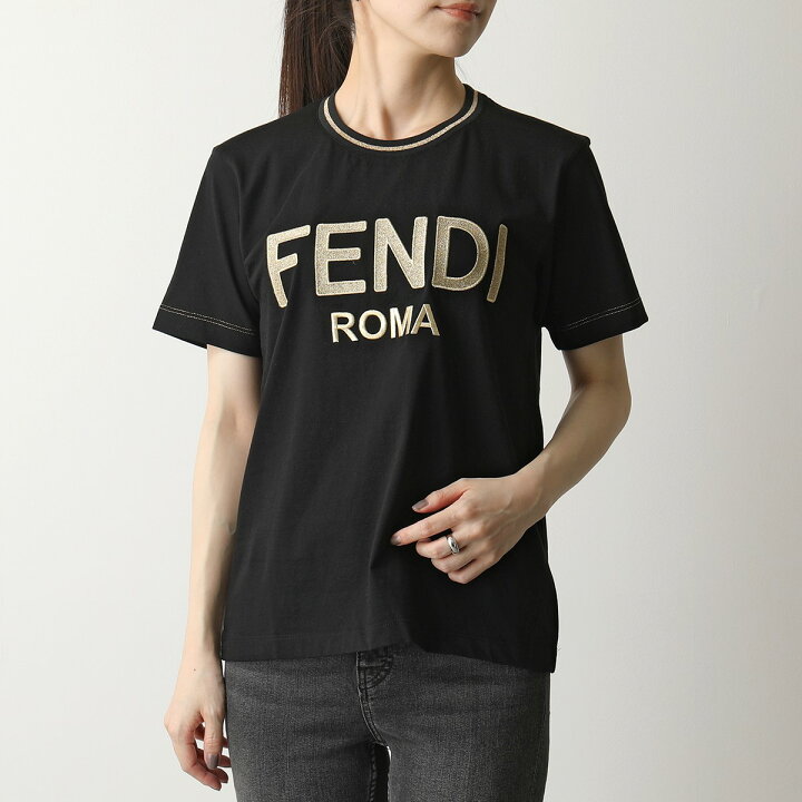 楽天市場】FENDI フェンディ FS7254 AC6B クルーネック 半袖 Tシャツ  