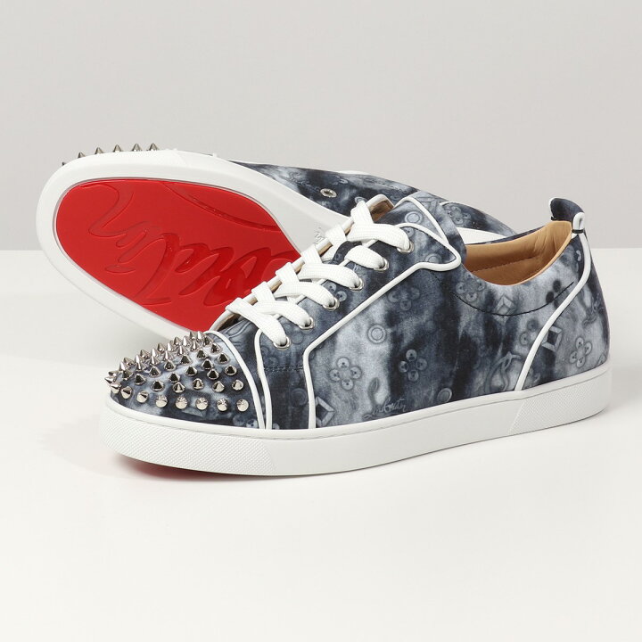 楽天市場 Christian Louboutin クリスチャンルブタン Louis Junior Spikes Orlato スニーカー スパイクスタッズ レザー シューズ ローカットスニーカー 靴 M251 Multi Silver メンズ インポートセレクト Musee