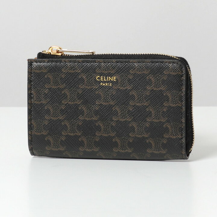 楽天市場】CELINE セリーヌ 10D862CCO.04BT コインケース 小銭入れ カードケース ミニ財布 Black-Tan メンズ :  インポートセレクト musee