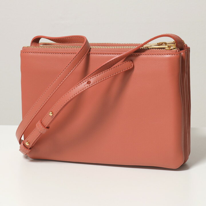 楽天市場】CELINE セリーヌ 192033CAD.27LY Trio トリオ レザー 
