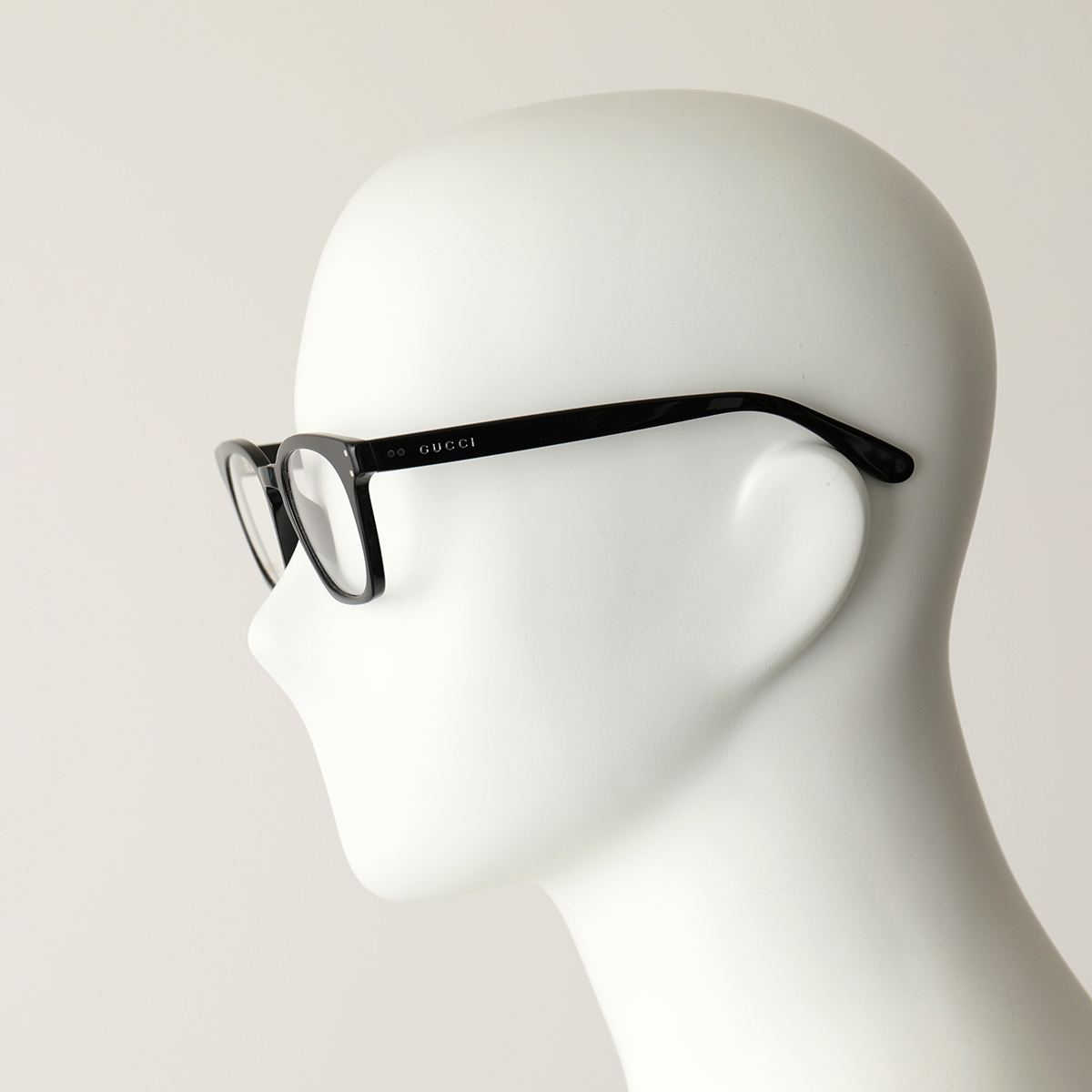 GUCCI グッチ GG0572O 眼鏡 フレーム 伊達メガネ メガネ OPTIC ウェリントン型 アイウェア めがね 黒縁メガネ  001/BLACK-TRANSPARENT メンズ レディース | インポートセレクト musee
