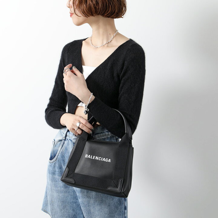 楽天市場】BALENCIAGA バレンシアガ 390346 D6WXN NAVY CABAS XS AJ 