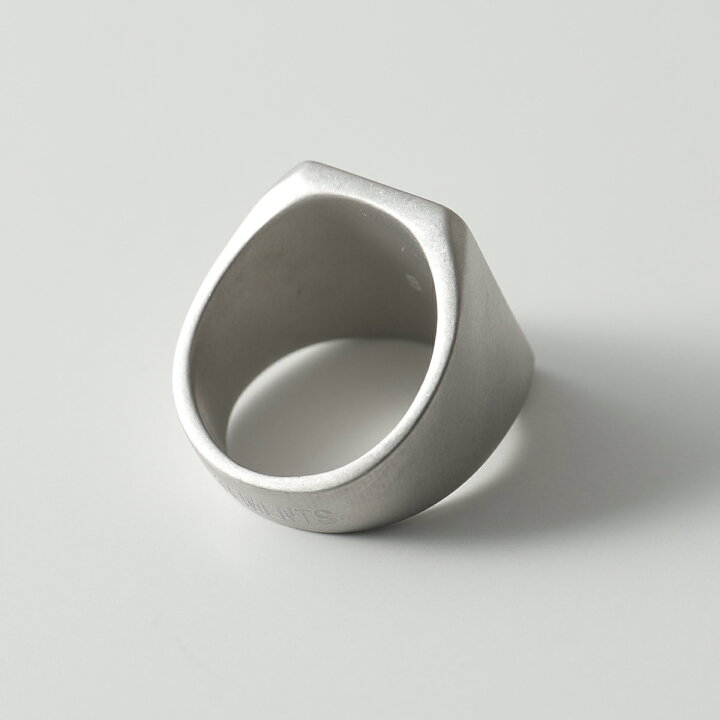 楽天市場】VETEMENTS ヴェトモン UE51RI200S Classic Logo Ring 指輪 