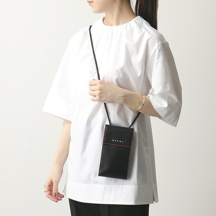楽天市場】MARNI マルニ TEMI0009U0 P2644 シャイニーカーフスキン 