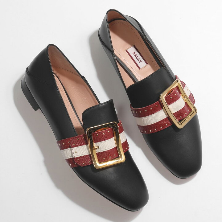 楽天市場】BALLY バリー JANELLE TRUNK/00 6228191 レザー ローファー 