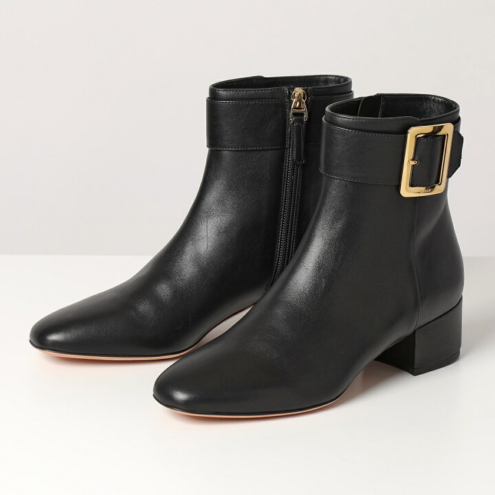 楽天市場】BALLY バリー JAY 40/00 レザー バックル ショートブーツ 